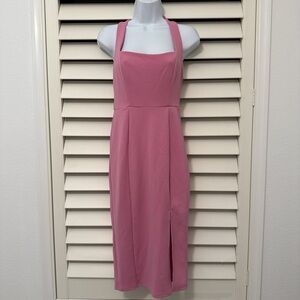 Hello Molly Pink Midi Dress